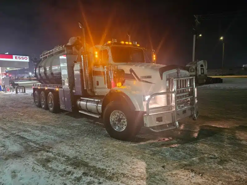 car wash vacuum truck
