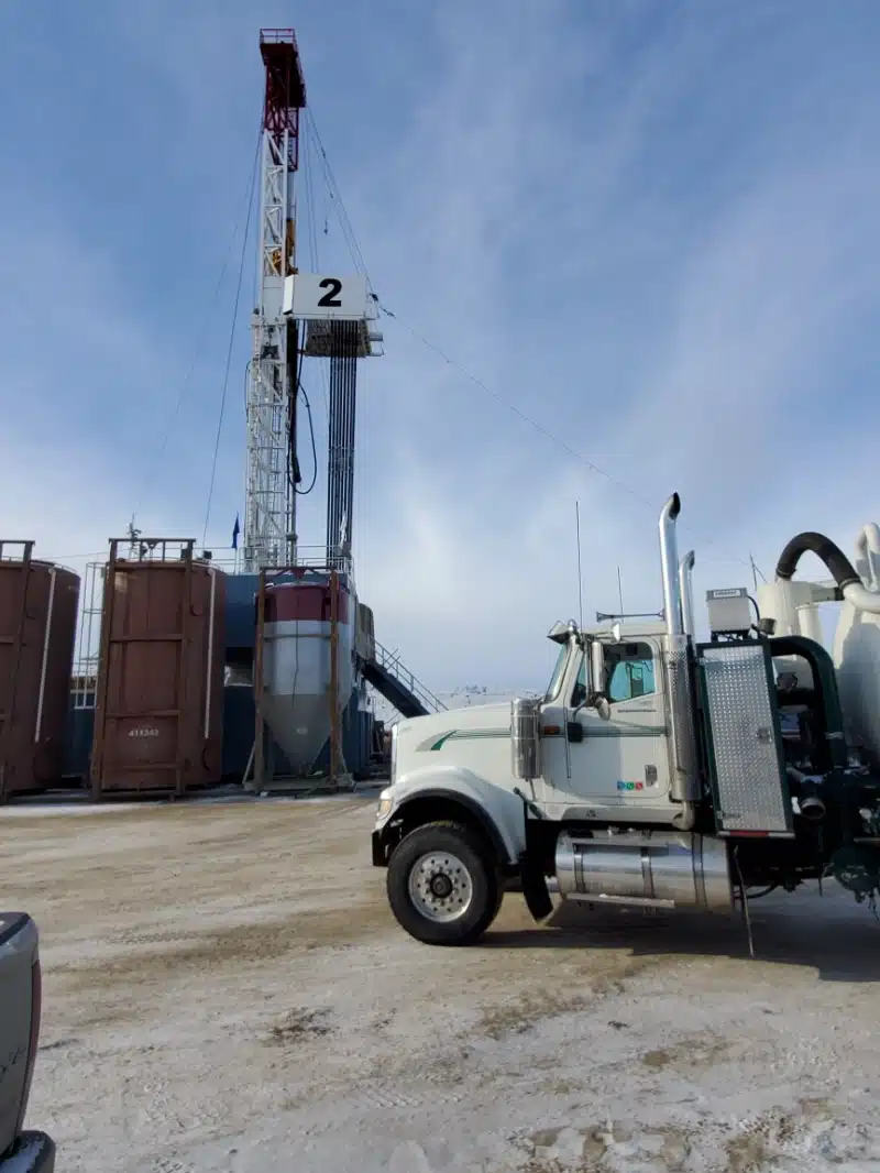 oil rig waste management