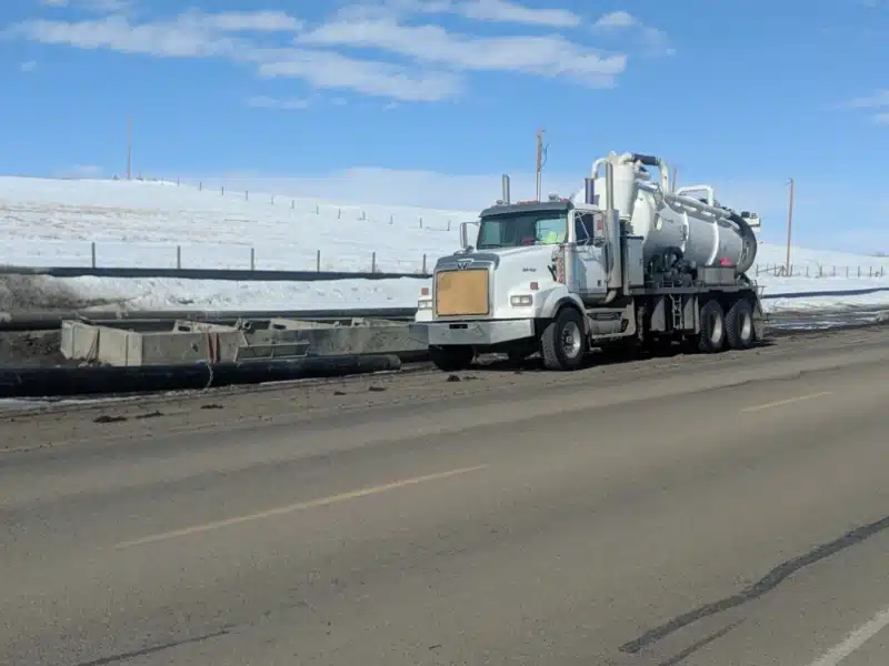 septic vacuum truck in calgary